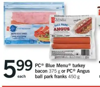 Fortinos Angus Ball Park Franks offer