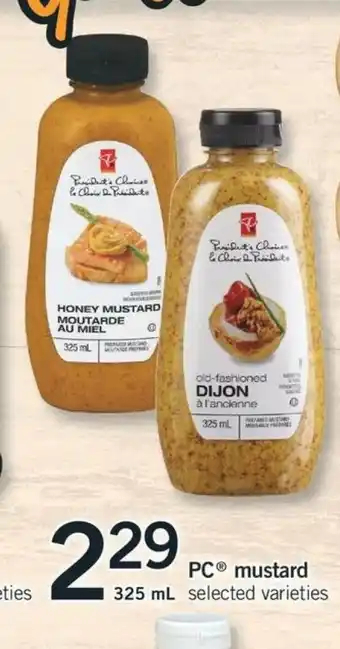 Fortinos Mustard offer