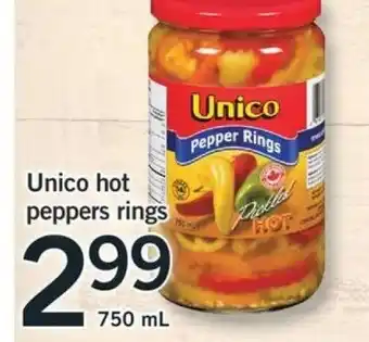Fortinos Unico Peppers Rings offer