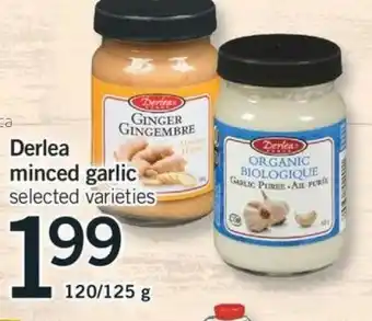 Fortinos Derlea Minced Garlic offer