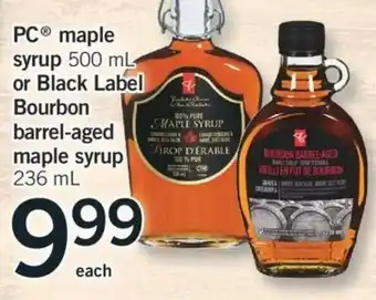 Fortinos Maple Syrup offer