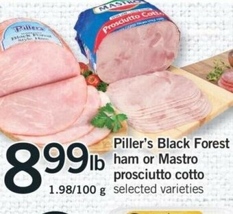 Fortinos Piller's black forest ham offer