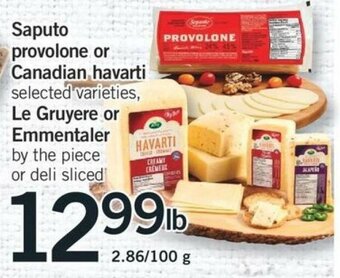 Fortinos Saputo provolone offer