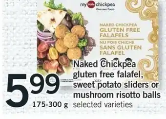 Fortinos Naked chickpea gluten free offer
