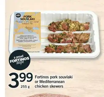 Fortinos Fortinos Pork Souvlaki offer
