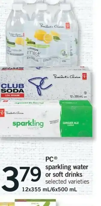Fortinos Sparking Water offer