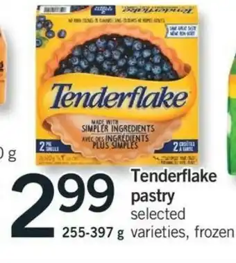 Fortinos Tenderflake Pastry offer