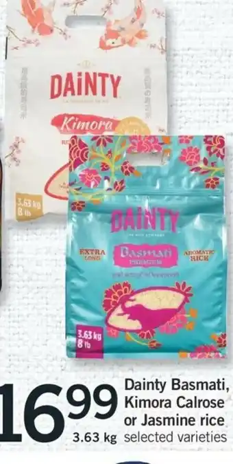Fortinos Dainty Basmati offer