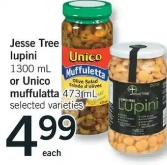 Fortinos Jesse tree lupini offer