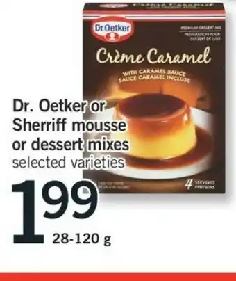 Fortinos Dr.Oetker offer
