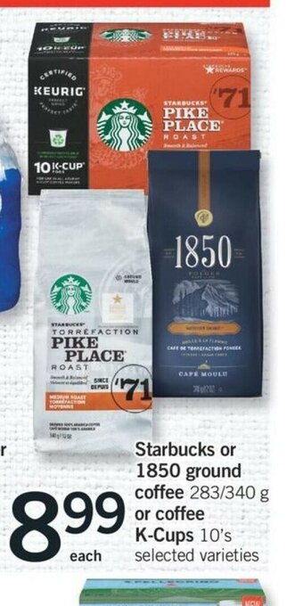 Fortinos Starbucks offer
