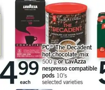 Fortinos The Decadent Hot Chocolate Mix offer