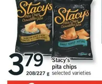 Fortinos Stacy's pita chips offer
