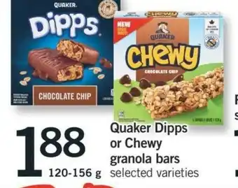 Fortinos Quacker Dipps offer