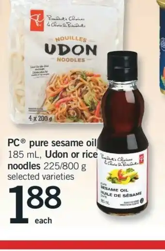 Fortinos Pure Sesame Oil offer