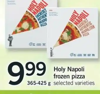 Fortinos Holy Napoli Frozen Pizza offer