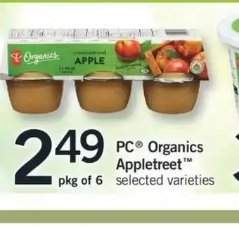 Fortinos Organics Appletreet offer