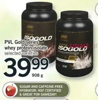 Fortinos PVL Gold Series Whey Protein Isolate offer
