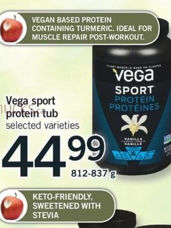 Fortinos Vega Sport Protein tub offer