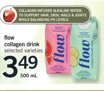 Fortinos Flow collagen drink offer