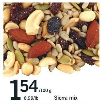 Fortinos Sierra mix offer