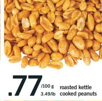 Fortinos Roasted kettle cooked peanuts offer