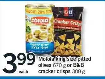Fortinos Motola king size pitted offer