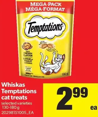 Real Canadian Superstore Whiskas temptations cat treats offer