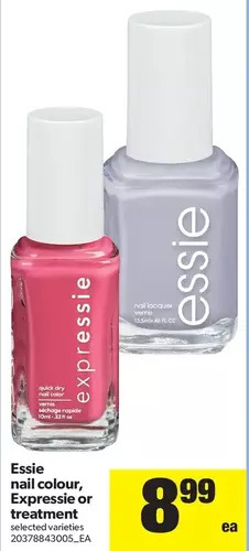 Real Canadian Superstore Essie nail colour, expressie or treatment offer