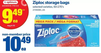 Real Canadian Superstore Ziploc storage bags offer