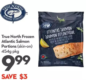 Longo's True north frozen atlantic salmon portions offer