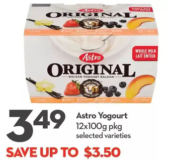Longo's Astro yogourt offer