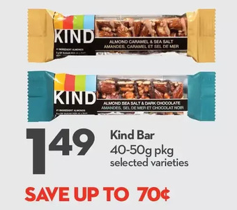 Longo's Kind bar offer