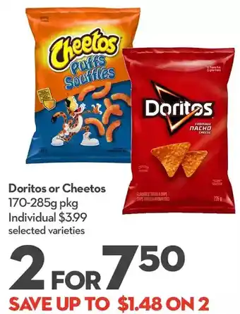 Longo's Doritos or cheetos offer
