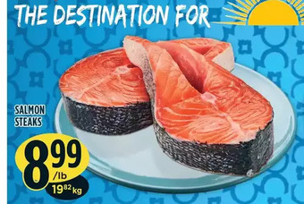 Marché Adonis Salmon steaks offer
