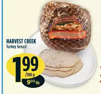 Marché Adonis Harvest creek turkey breast offer