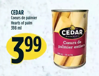 Marché Adonis Cedar hearts of palm offer