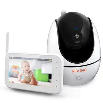 Best Buy Rexing bm1 baby monitor with recording capabilities and 4.5” ips offer