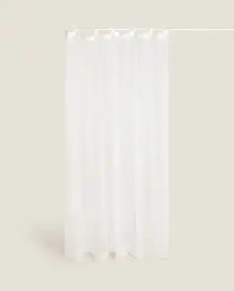 ZARA HOME Curtain with crochet flowers offer