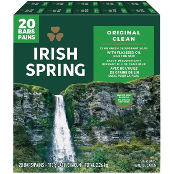 Costco Irish spring bar soap offer