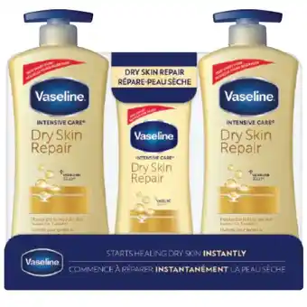 Costco Vaseline intensive care dry skin repair lotion offer