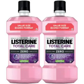 Costco Listerine total care zero alcohol free mouthwash offer
