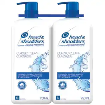 Costco Head & shoulders classic clean dandruff shampoo offer