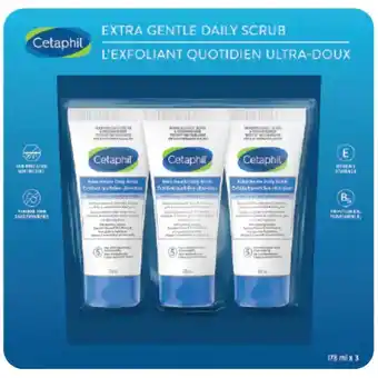 Costco Cetaphil extra gentle daily scrub offer