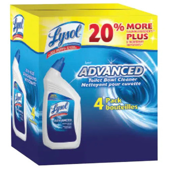 Costco Lysol advanced toilet bowl cleaner offer