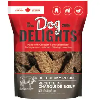 Costco Dog delights beef jerky dog treats offer
