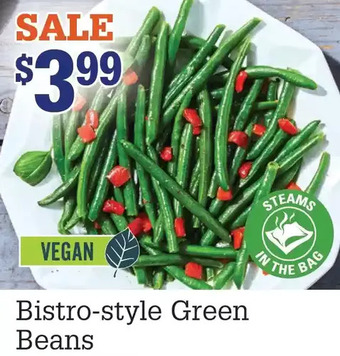 M & M Food Market Bistro-style green beans offer