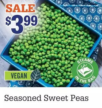 M & M Food Market Seasoned sweet peas offer