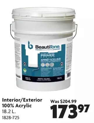 Home Hardware Primer sealer interior/exterior 100% acrylic offer