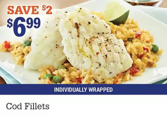 M & M Food Market Cod fillets offer